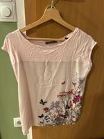 Shirt T-Shirt Rundhals Ärmellos Esprit rosa XS Blumenmuster top Sachsen - Burkhardtsdorf Vorschau
