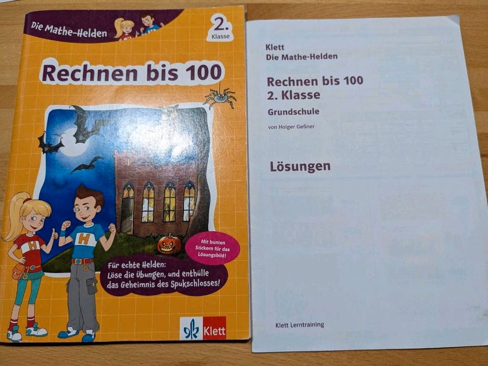 Klett* Mathe-Helden* 2.Klasse* Rechnen bis 100* Aufkleber in Bayern -  Seukendorf, Fachbücher für Schule & Studium gebraucht kaufen