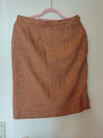 Tweed-Rock knielang Gr. 40 orange/beige von daniels Baden-Württemberg - Kressbronn am Bodensee Vorschau