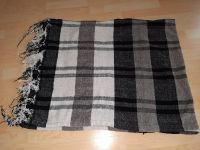 Slate & Tweed Wohndecke Kuscheldecke schwarz weiß Fransen Niedersachsen - Wilhelmshaven Vorschau