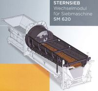 Stersieb Wechselmodul für Doppstadt SM 620 TYP 3 / 0-40mm Niedersachsen - Geestland Vorschau