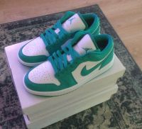 Nike Air Jordan 1 low Gr.39 white - new emerald - white Thüringen - Hainspitz Vorschau