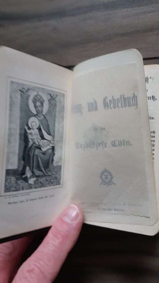 Gesang- und Gebetsbuch (Erzdiözese Köln) 1907 in Mülheim (Ruhr)