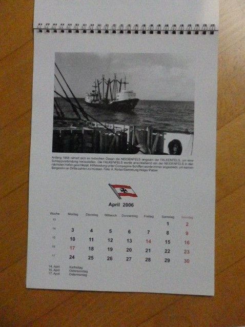 Kalender der DDG Hansa Bremen in Bremen