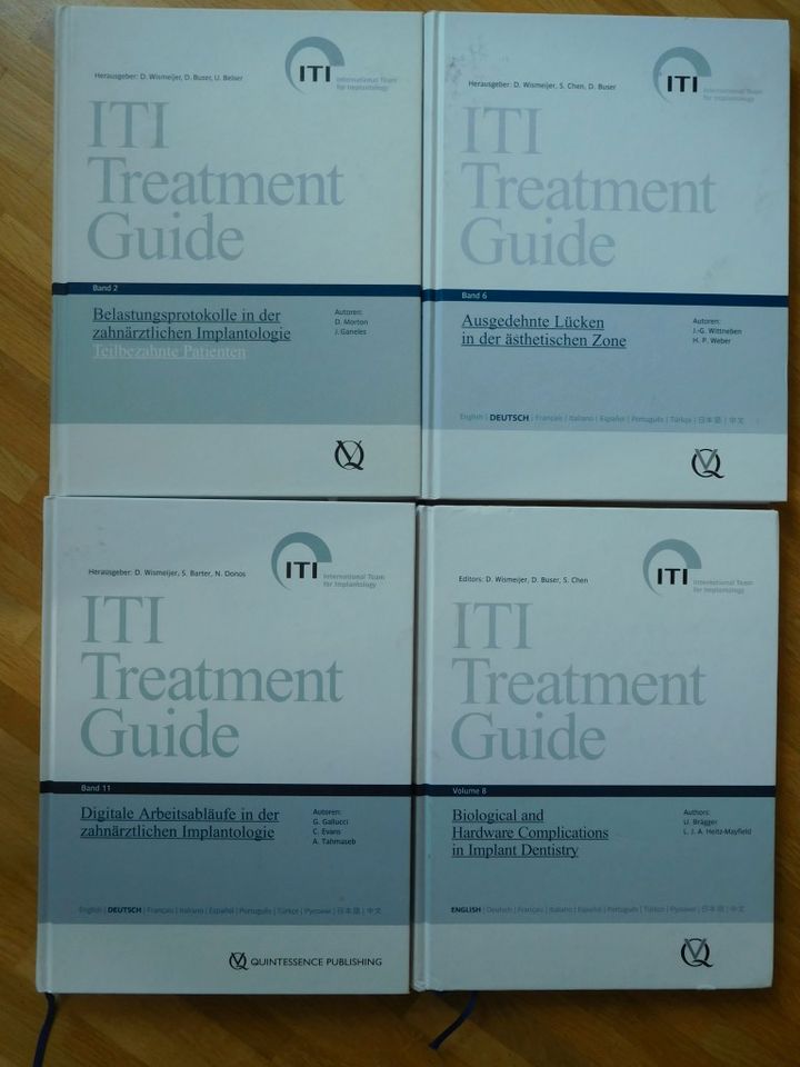 ITI Treatment Guide Band 1, 2, 4, 6, 8, 11 in Coburg