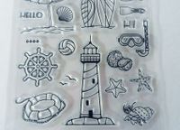 Stempel URLAUB Clear Stamps Silikonstempel DIY Strand Palmen Rheinland-Pfalz - Glanbrücken Vorschau