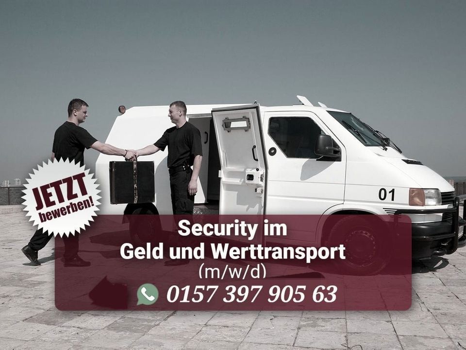 Security Geld- und Werttransport gesucht!! 18.80€ Std!! in Türkheim