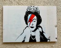Kunstbruder Banksy Graffiti - Bild Queen X David Bowie/Kunstdruck Hessen - Dreieich Vorschau