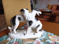 Alte Keramik Zwei Hunde Thüringen - Herrenhof bei Gotha Vorschau