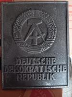 DDR Grenzschild Ostalgie massiv Alumin abschnittsbevollmächtigter Nordrhein-Westfalen - Warburg Vorschau