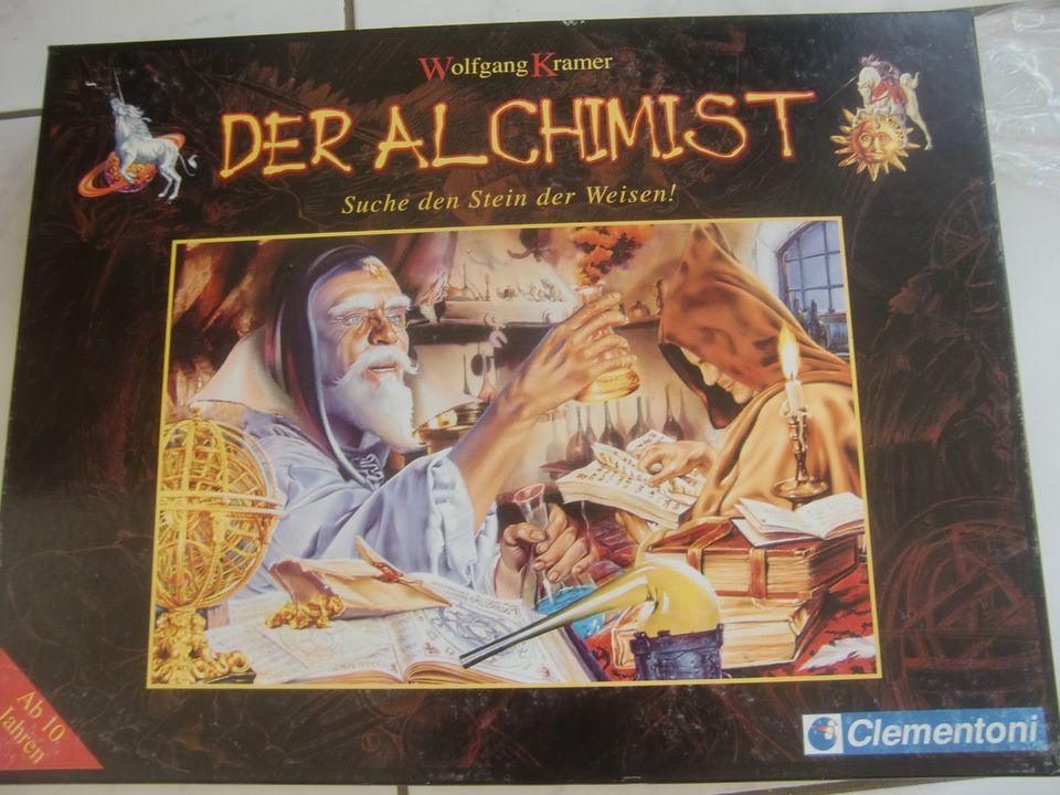 Der Alchemist Brettspiel Celementoni Such den Stein der Weisen in Winterlingen