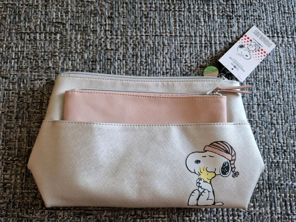 C&A Snoopy Kosmetik Tasche 2er Set in Koblenz