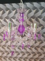 Neuware Ausstellungsstück Kronleuchter Deckenlampe Purple Clear 5 Bayern - Amberg Vorschau