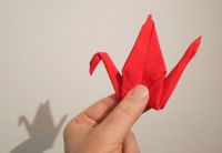 Magischer Origami Vogel - Zauberartikel - Zaubertrick Stuttgart - Stuttgart-Ost Vorschau