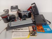 DDR KAmera EXAKTA VX500 mit viel Zubehör Bayern - Neutraubling Vorschau