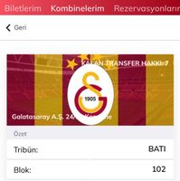 Ticket für Galatasaray Spiele Saison 24/25 Dortmund - Innenstadt-Ost Vorschau