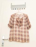 Geolia Hemd Bluse Lolita Karo kurzarm elegant süß gelb Buchholz-Kleefeld - Hannover Groß Buchholz Vorschau