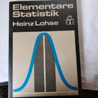 Elementare Statistik Fachbuch Brandenburg - Woltersdorf Vorschau