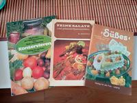 3 DDR Bücher Büchlein Hefte Backen Salate Konservieren TOP Sachsen - Löbau Vorschau