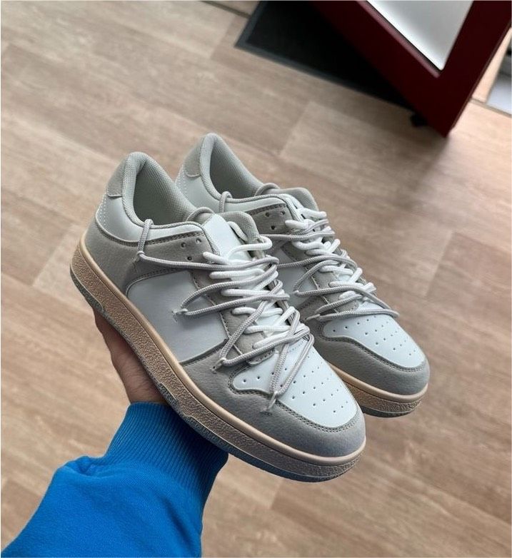 Overlace Sneaker Schuhe Markenlos/Unbranded Grau/Beige/Weiß in Dülmen