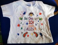 Lustiges T-shirt bunt "Bei Oma darf ich fast alles" Sachsen - Taucha Vorschau