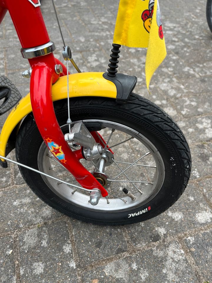 Puky 12 Zoll Kinderfahrrad in rot in Wunstorf