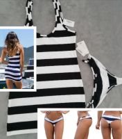 Wicked Weasel 565 251 sailor stripe bikini dress Rarität sold out Dresden - Lockwitz Vorschau