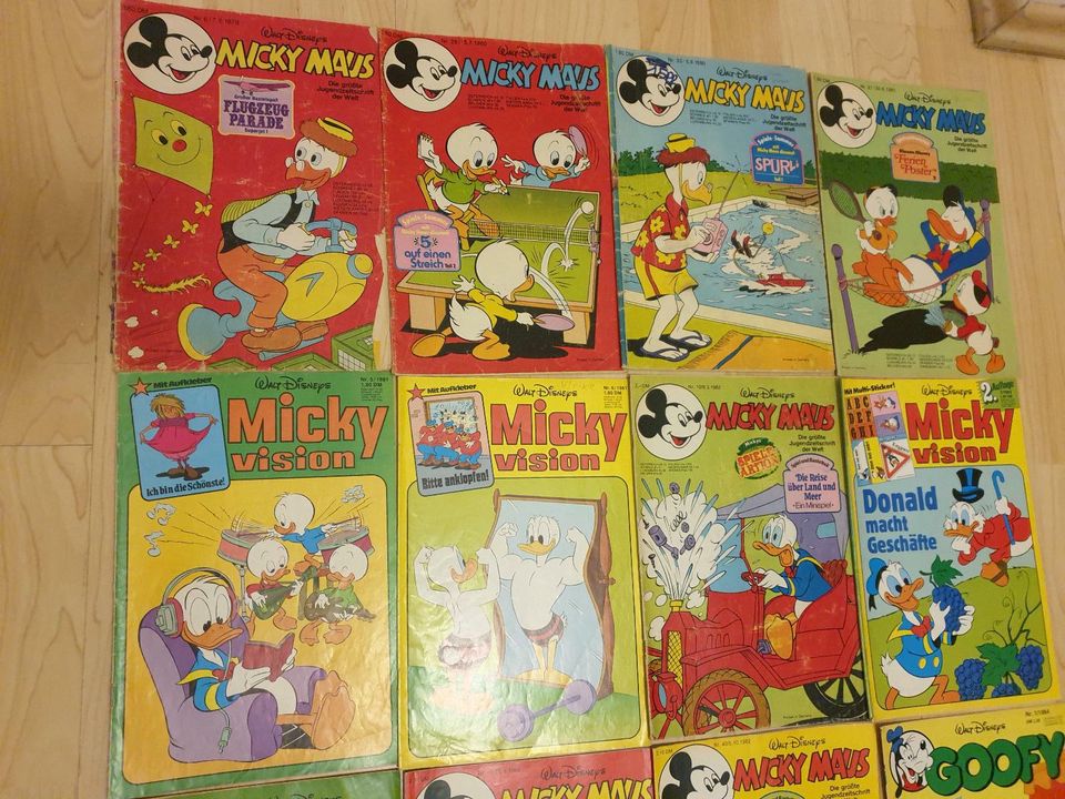 34 Comics Micky Donald Goofy Pink Panther Fix+Foxi Sonderhefte in Mainz