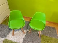 2 gebrauchte Kinderstühle mit Sitzpolster und Holzfüßen Baden-Württemberg - Metzingen Vorschau