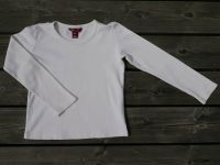 Weißes T-Shirt, Größe 110, 100% Baumwolle, langärmlig Hessen - Raunheim Vorschau