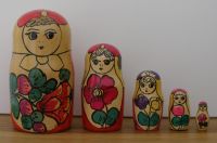 Matrjoschka, Matrioschka,Matroschka.Babuschka!5 Puppen für KINDER Frankfurt am Main - Bockenheim Vorschau