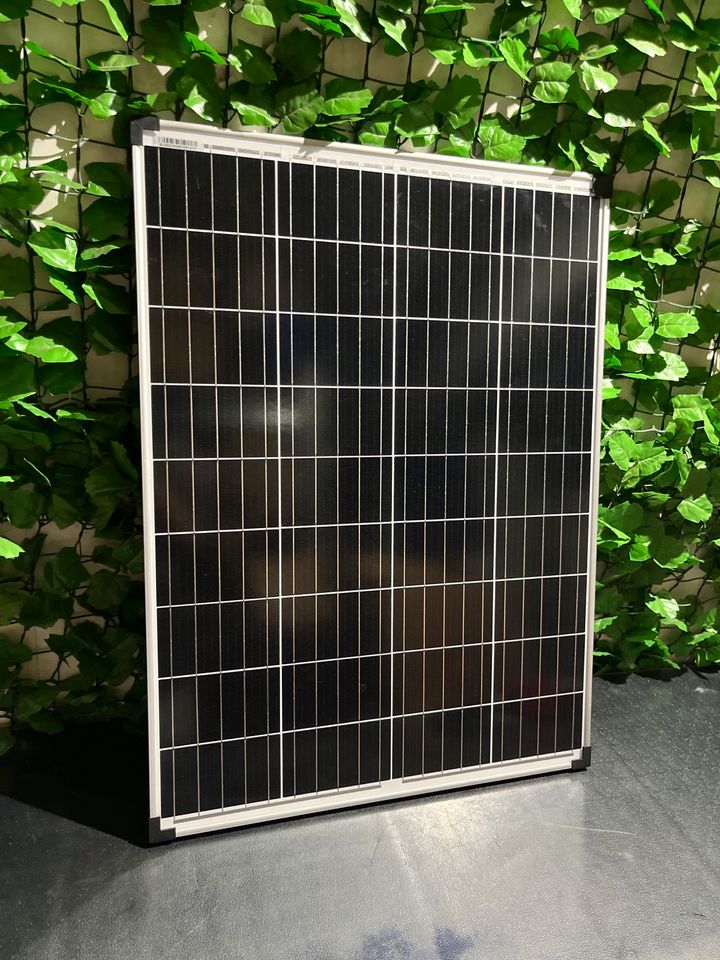 Solarmodul 100W für 12V Batterieladung Monokristallin Solarpanel in Gladbeck
