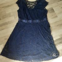 Kleid Spitze dunkelblau Gr. 44/46 Hessen - Schaafheim Vorschau