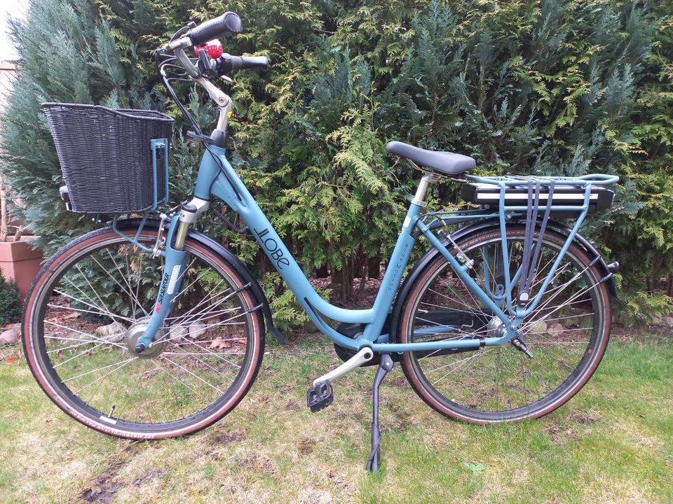 Llobe City E-Bike 28" Blue Motion  468 Wh  ca. 2700 km in Ahlerstedt