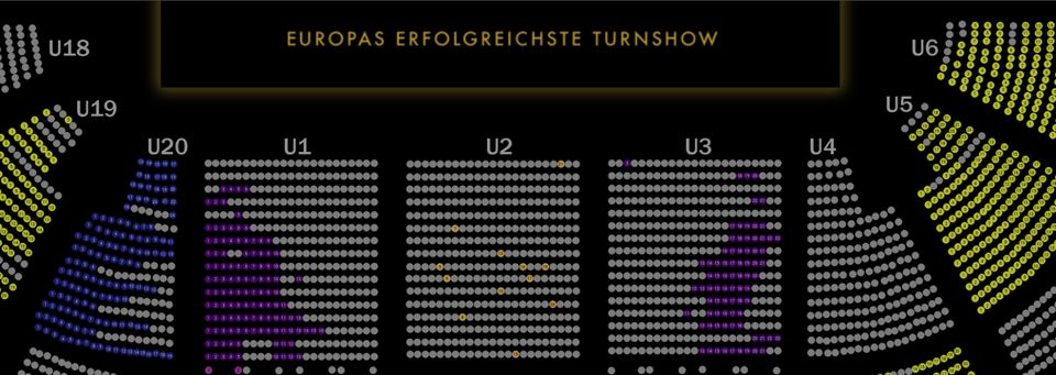 2 Premium-Tickets Feuerwerk der Turnkunst GAIA 2025 in Hannover in Seelze