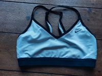 NIKE Dri-Fit Bikini Oberteil Gr. S, weiß mit schwarz Mülheim - Köln Holweide Vorschau