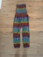 Jumpsuit Einteiler Hippie Blumen Fasching Karneval Baumwolle XS S Frankfurt am Main - Dornbusch Vorschau