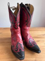 Justin Westernstiefel / Cowboy Boots, Damen Gr. 39, Rot Bonn - Bad Godesberg Vorschau