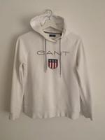 Gant Logo Hoodie Pullover weiß S Düsseldorf - Mörsenbroich Vorschau