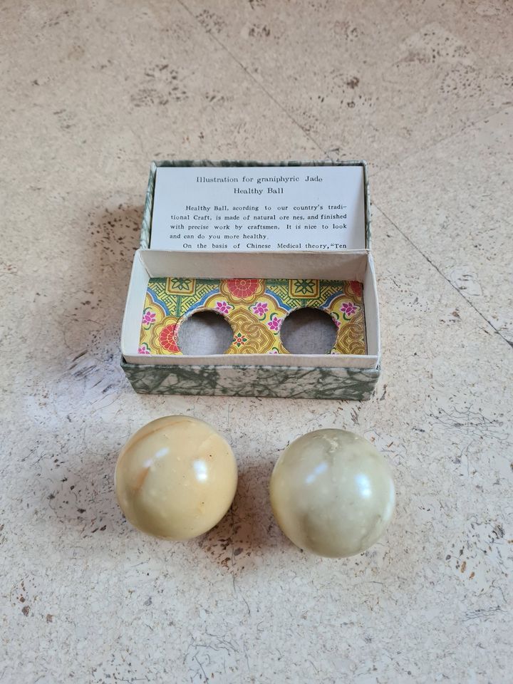 Graniphyric, Jade, Healthy Ball, Kugel, 2 Stück, 5 cm in Waiblingen