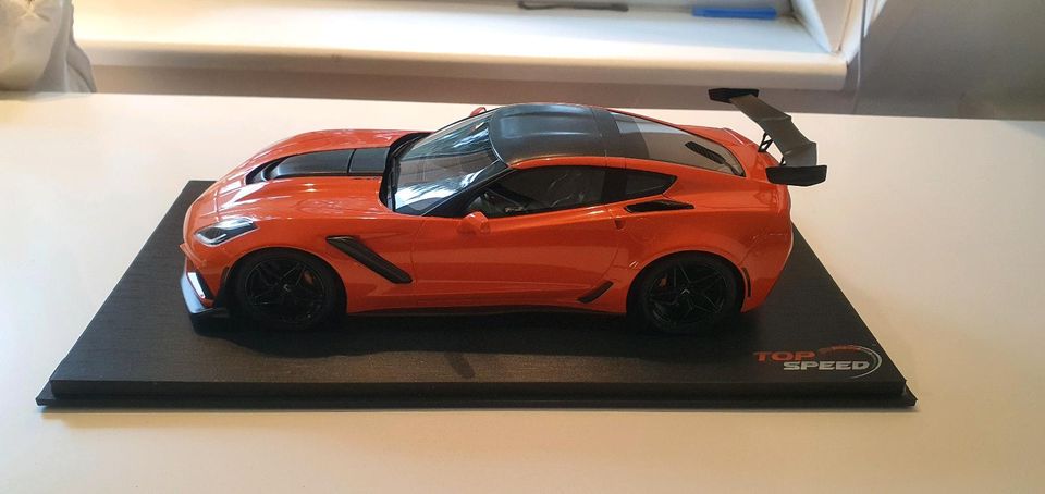 Corvette C7 ZR1 1:18 Modellauto Top Speed in Berlin