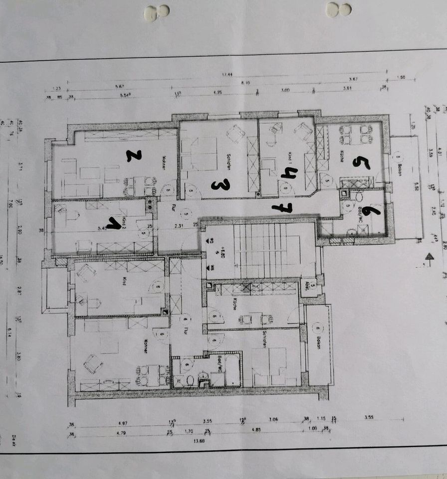 4 - Raum-Wohnung - renoviert - Altchemnitz in Marienberg