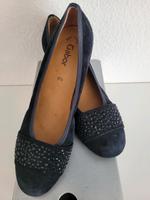 Gabor Pumps blau Wildleder Größe 8½ Baden-Württemberg - Pforzheim Vorschau
