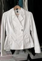 Jacke Blazer M 38 weiß Kapuze abnehmbar Jeansjacke Niedersachsen - Buxtehude Vorschau