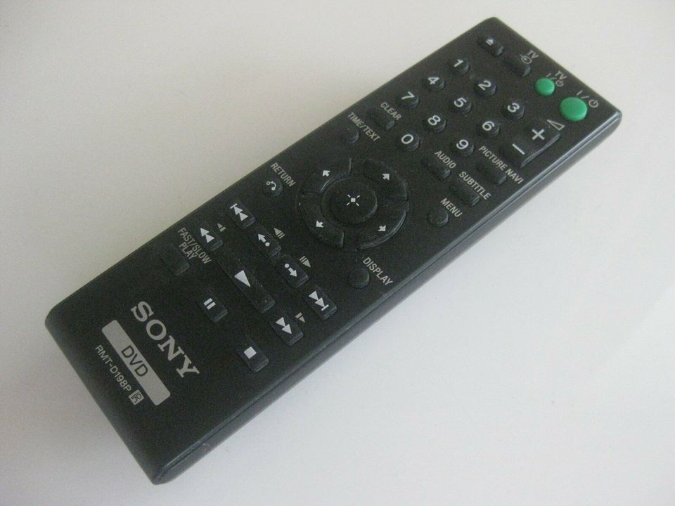 Sony CD DVD Player Fernbedienung RTM-D198P IR Remote Control DVP in Würzburg