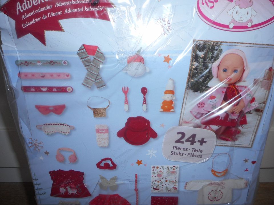 Baby Born Sister oder Baby Sister Annabell Adventskalender Neu in Markt Rettenbach