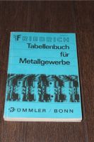 Tabellenbuch für Metallgewerbe 1972 Bayern - Friedberg Vorschau