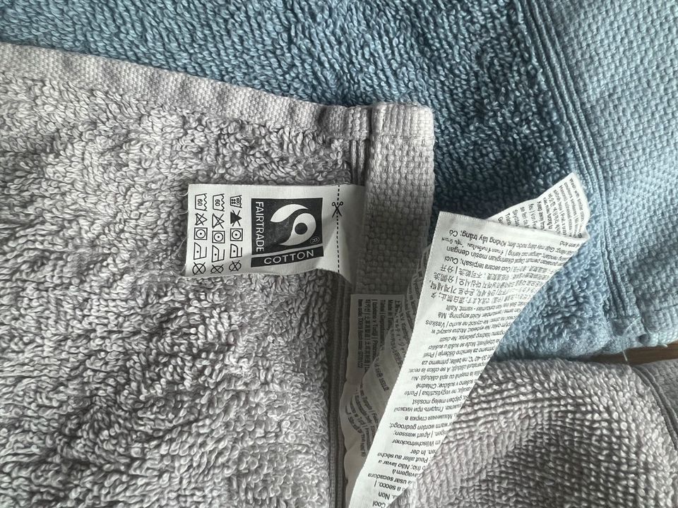 Fairtrade Cotton Handtücher Gästehandtücher Badezimmer Textilien in Wolfen