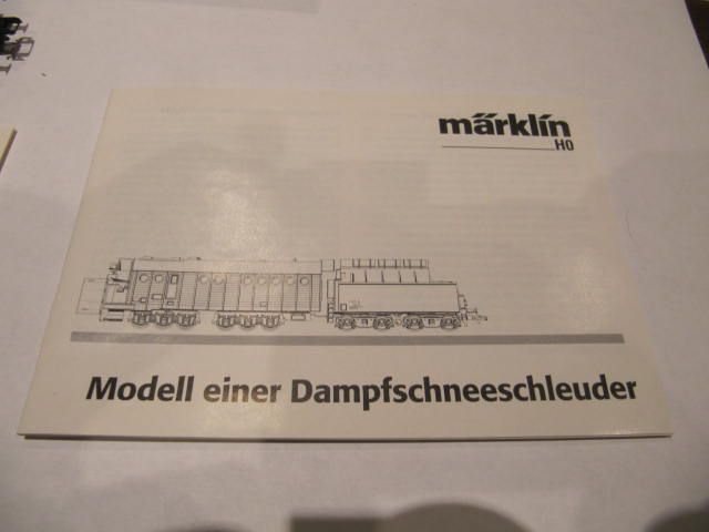 Märklin 49963 Dampfschneeschleuder OVP Digital Sound Neu in Steinbach