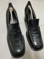 Damenschuhe Leder Carreeform Gr. 39 schwarz Hessen - Bad Nauheim Vorschau